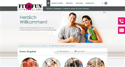 Desktop Screenshot of fit-fun-wnd.de